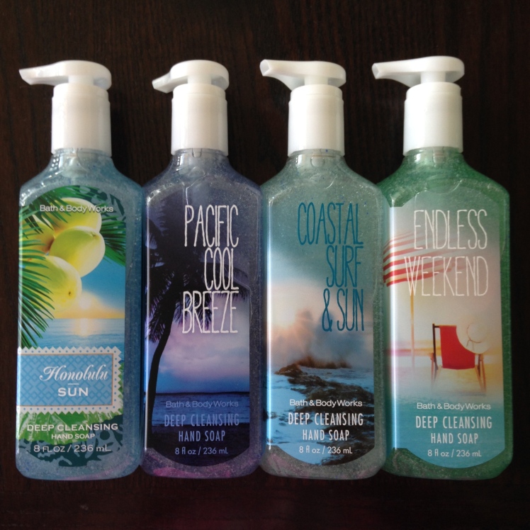 bath and body works, summer scents, new bath and body works, bath and body works semi annual sale, bath and body works summer scents, beach bound
